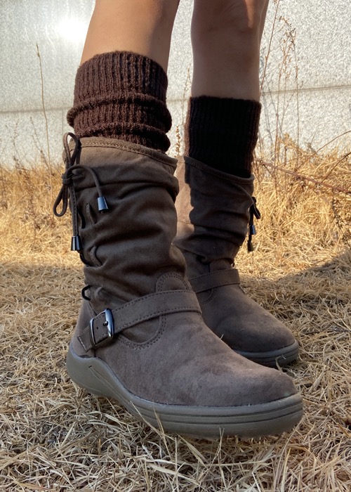 oz suede boots (2color)