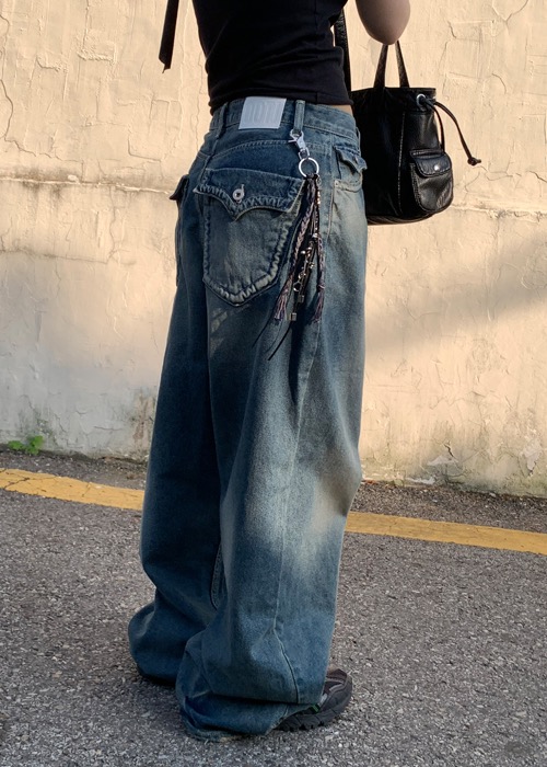 Boy fit pocket pants